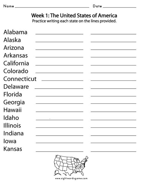 We did not find results for: 13 Best Images of Fifty States Worksheets - Blank ...