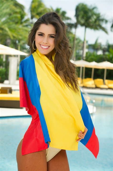 Paulina Vega Mujer Colombiana La Más Bella Del Mundo Colombia