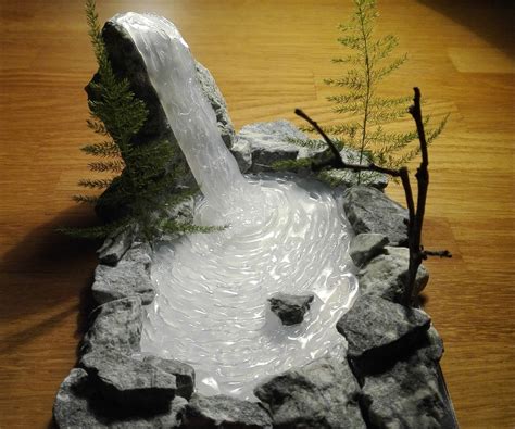 Hot Glue Waterfall 7 Steps With Pictures Instructables