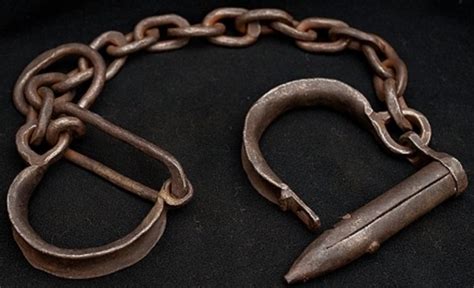 Slave Shackles 283kb The Mitchell Collection Of African American History