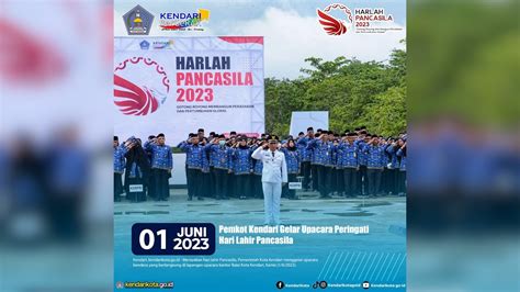 Upacara Memperingati Hari Lahir Pancasila Di Balaikota Kendari YouTube