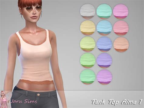 The Sims Resource Tank Top Aima 1