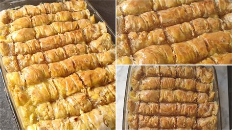 Baklawa Rolls Baklava Turc Facile Rapide Et Conomie La P Te Filo