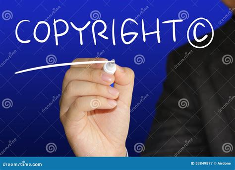 Copyright Stock Image Image Of Guarantee Property Right 53849877