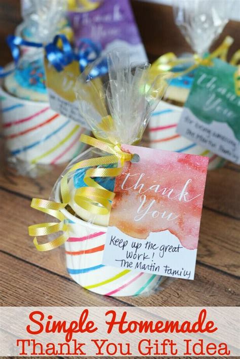 Maybe you would like to learn more about one of these? Simple Homemade Thank You Gift Idea {Free Printable}