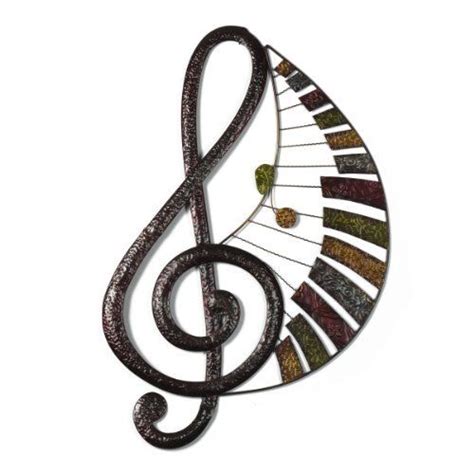 Music Themed Metal Wall Art Metal Wall Art For Both Indoor And