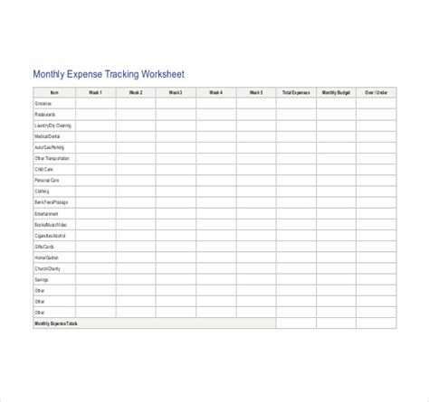 expenditure budget template docs excel