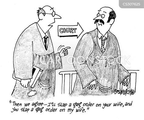 gag orders cartoons and comics funny pictures from cartoonstock