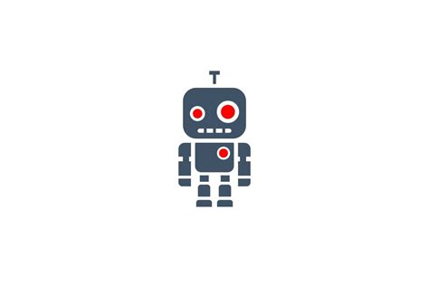 Robot Logo Template Branding And Logo Templates ~ Creative Market