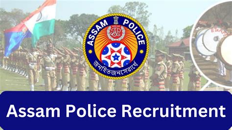 Assam Police Recruitment Apply Online For Jobs Notification