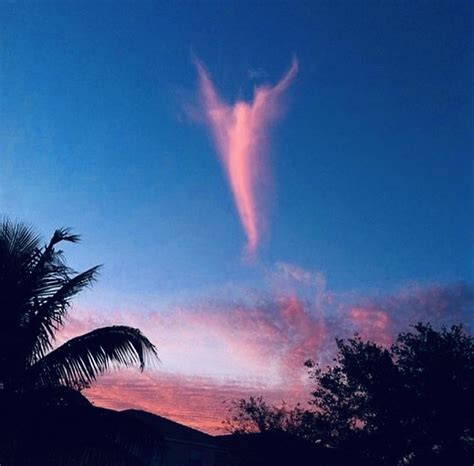 Angel In The Sky Pareidolia