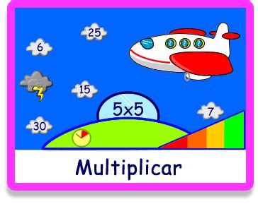 Juegos educativos para niños y para niñas. Multiplicar - Números - Juegos - Juegos educativos en español, JuegosArcoiris | Juegos ...