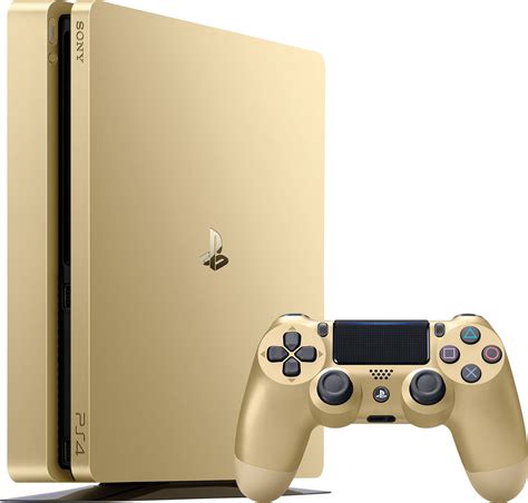 Sony Playstation 4 Slim Gold 500gb 2x Dualshock 4 Skroutzgr