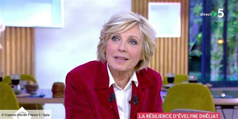 VidÉo Evelyne Dhéliat évoque Son Cancer Du Sein Il Ne Faut Pas Lâcher Prise Gala