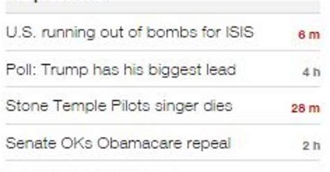 pretty much the worst top stories on cnn imgur