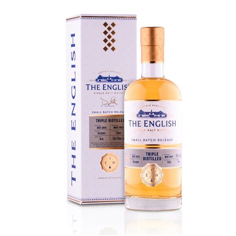 The English Whisky Company Triple Distilled 70cl 46 Abv