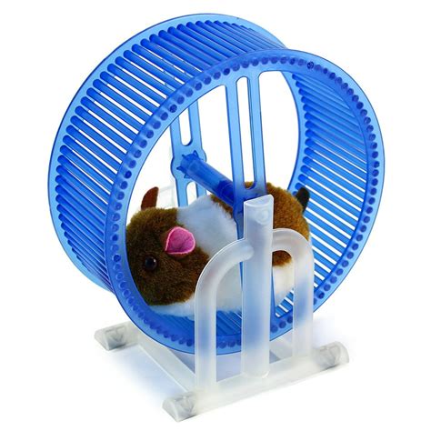 Happy Hamster Spinning Exercise Wheel Childrens Kids Electronic Toy