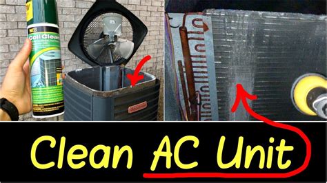 Air conditioners can affect your health, especially in the summer when they are on all the time. How to Clean Air Conditioner AC Condenser Unit Outside ...