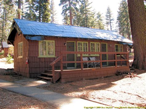 Rental has a great room, full kitchen, queen bedroom, bath, balcony and two sleeping lofts, which are accessed by ships ladders. duplex cabin | Redwood Duplex Cabins - Grant Grove Village ...