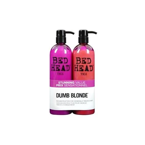 Tigi Bed Head Colour Combat Dumb Blonde Tween Shampoo Conditioner Duo