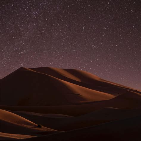 Desert During Night Time 5k Ipad Wallpapers Free Download