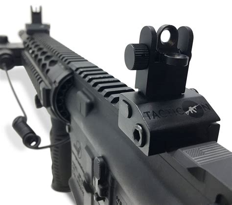 Tactical Front And Rear Sight Set Picatinny Rail New Free And Fast Shipping
