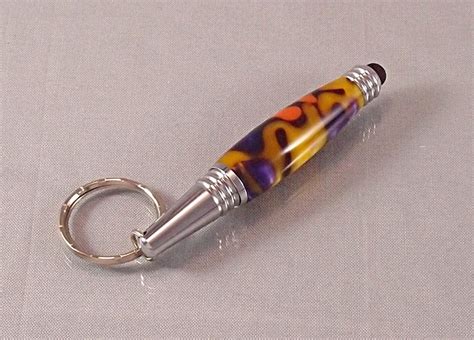 Keychain Pen With Stylus
