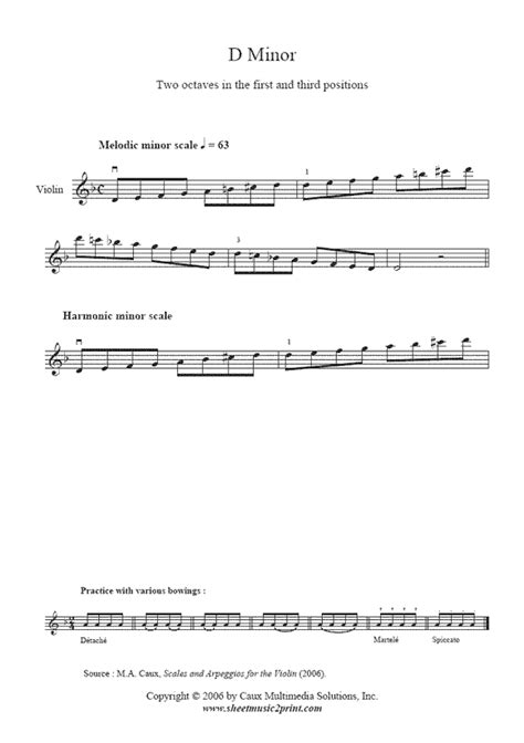 G Melodic Minor Scale Violin 1 Octave 214818 G Melodic Minor Scale