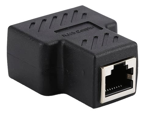 Rj45 Cat5 Cable Ethernet Puerto Lan 1 A 2 Adaptador De Mercado Libre