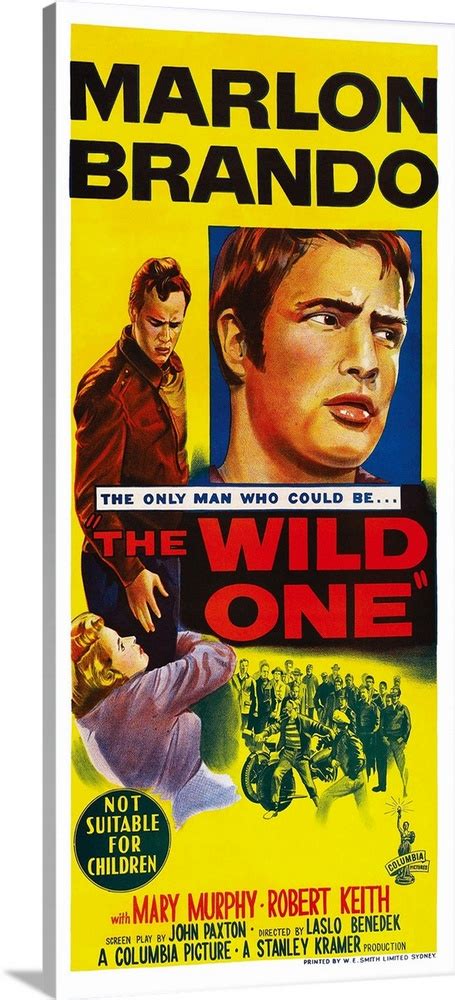 The Wild One Australian Poster Marlon Brando Mary Murphy Bottom
