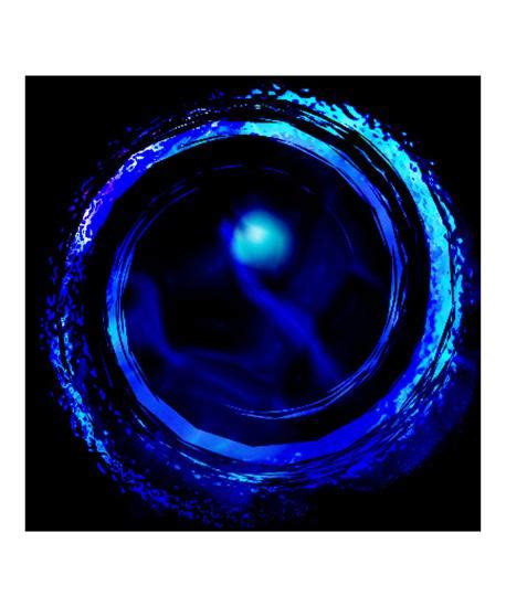 Blue Orbit Photographic Print By Megan Kardell At