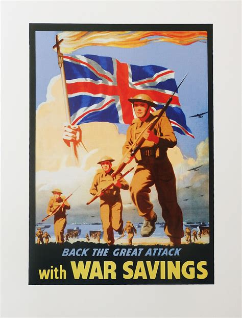 Buy Propaganda Poster Together Vintage British World War Ii Online In