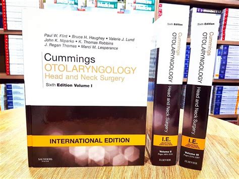 Cummings Otolaryngology Head And Neck Surgery 3 Vol للطلب