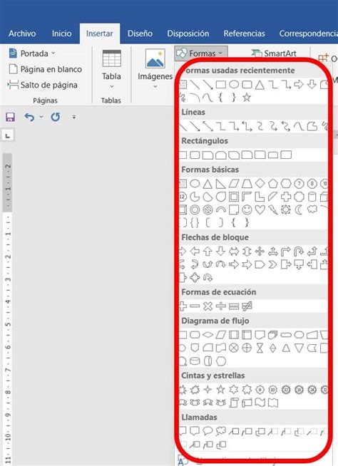 Capítulo 14 Como insertar y trabajar con formas en WORD