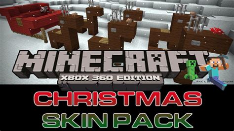 Minecraft Xbox 360 Festivechristmas Skin Pack Details And Release
