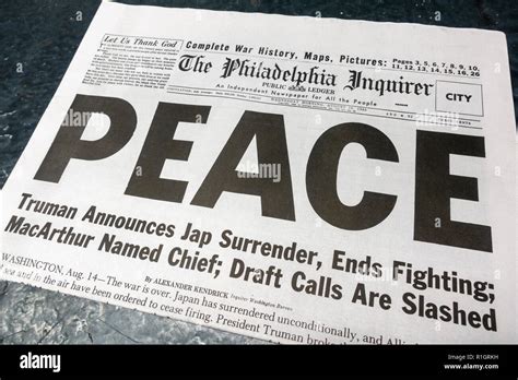 Japanese Surrender 1945 Hi Res Stock Photography And Images Alamy