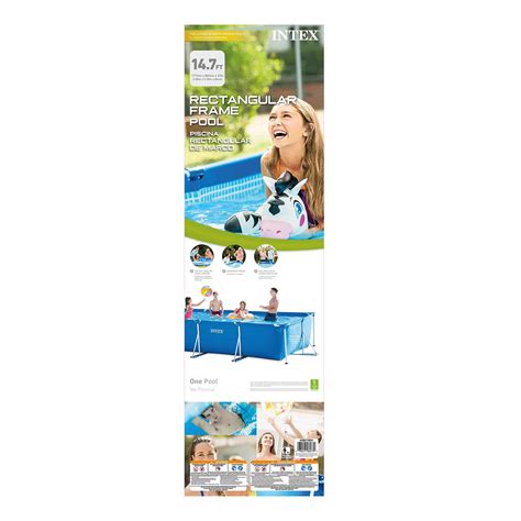 Intex 26700eh 10ft X 30in Prism Frame Pool 12ft X 30in Round