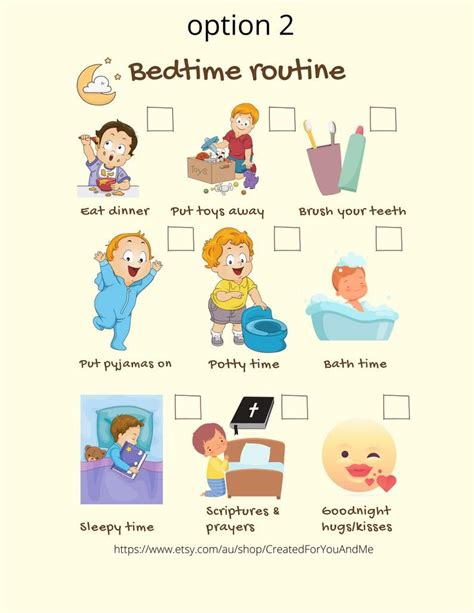 Bedtime Checklist Printable Bedtime Routine Chart Kids And Parenting