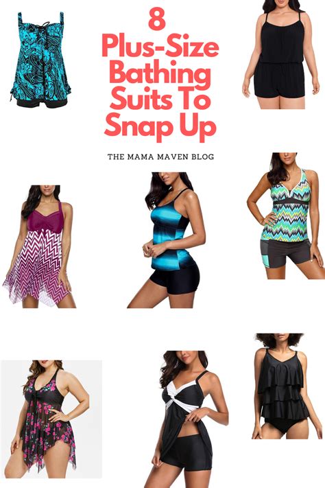8 Plus Size Bathing Suits To Snap Up Right Now Swimwear