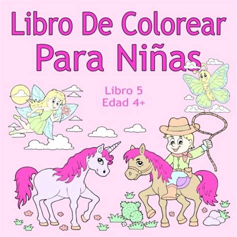 Exinartrac: Libro De Colorear Para Niñas Libro 5 Edad 4+: Imágenes