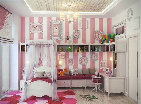 Girls Room Paint Ideas With Feminine Touch Amaza Design