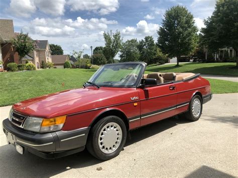 1989 Saab 900 Turbo 5 Speed Convertible Barn Finds