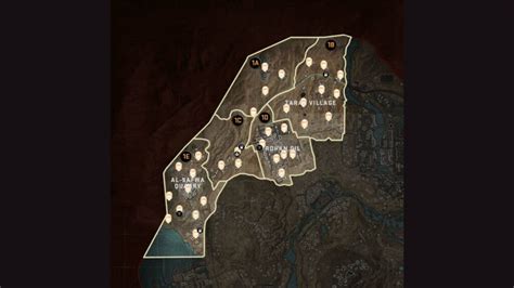 Warzone Map Guide All Locations And POIs In Al Mazrah ONE Esports