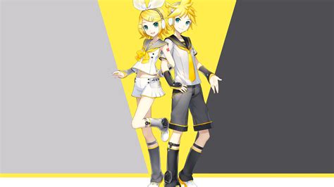 1920x1080 Len Kagamine Rin Kagamine 4k Laptop Full Hd 1080p Hd 4k Wallpapers Images Backgrounds