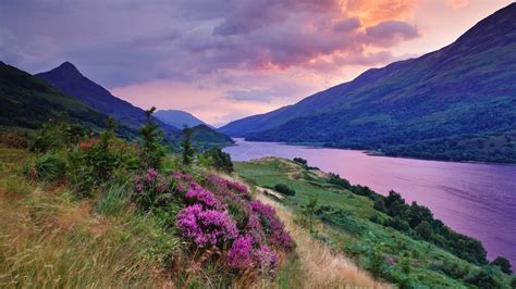 Scottish Highlands Wallpaper Mountains Scotland