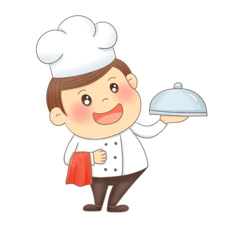 Cute Chef Png Picture Cartoon Cute Chef Vector Material Cook White
