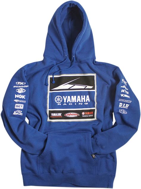 Factory Effex Licensed Yamaha Racing Team Pullover Hoodie Men All Sizes