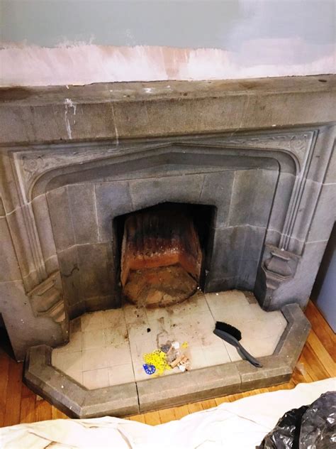 A sealant applied to a stone fireplace will prevent soot and other stains from. Restorative Cleaning of a Stone Fireplace in Brighton ...