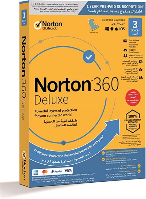 Norton 360 Deluxe 2021 3 Devices Internet Security Antivirus And Vpn