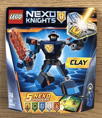 Lego Nexo Knights Battle Suit Clay Australia Stock Rare Brand New Ebay